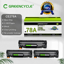 3 Pack CE278A Toner Replacement for HP 78A LaserJet P1560 P1566 P1606dn M1536dnf picture