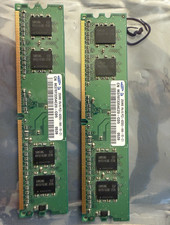 Samsung 512MB (2x256MB) DDR2-533 PC2-4200U 240-Pin DIMM M378T3354CZ0-CD5 TESTED picture
