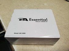 SEALED CA Essential Webcam 1080HD-AF WC-2000  1080P Mic + Autofocus + Cover picture