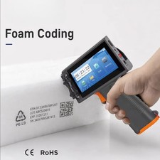 Handheld Inkjet Printer 12.7mm Batch Number Date Code Expiry for Carton Sheet picture