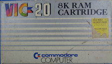 COMMODORE VC-20/VIC-20 --8K RAM CARTRIDGE (COMMODORE VIC 1110) #BOXED picture