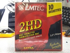 EMTEC 2HD MAC FORMATTED 3.5