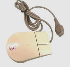 VINTAGE DEXXA BY LOGITECH M-M27 MECHANICAL 2 BUTTON 9 PIN SERIAL MOUSE DS-BIN1 picture