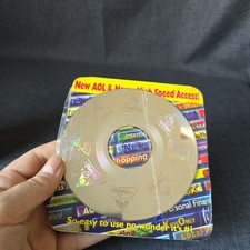 America OnLine Sealed Original disk from 1990s. Novelty/Historical/Collectors CD picture