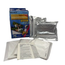 Sony SVM-75LS Photo Paper Print Pack 4x6 OEM DPP-SV EX Open Box Missing 1 Cart picture