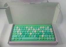 UBOTIE Portable Bluetooth Colorful Computer Keyboards, Wireless Mini Compact... picture