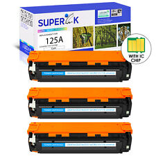 3PK CB541A Cyan Toner Cartridge 125A for HP Color LaserJet CP1515n CM1312mfp picture