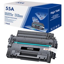 1Pack CE255A 55A Toner Cartridge Fits For HP LaserJet Enterprise P3015d P3015Dn picture