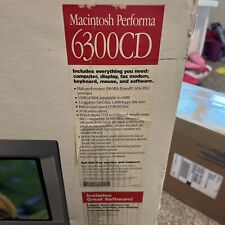 Apple Macintosh PERFORMA 6300CD in Box Powers On  Very Rare picture