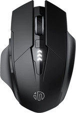 INPHIC Multi-Device Bluetooth Mouse Wireless, Visible Battery, Rechargeable, USB picture