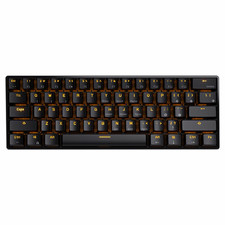 RK61 60% Dual Mode Wireless Mechanical Gaming Keyboard, Black - Red Switch picture