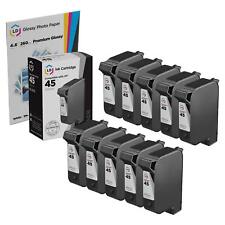 LD Products Replacement for HP 45 / 51645A Black Ink Cartridges 10-Pack picture