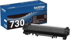Brother TN730 Genuine OEM Black Toner Cartridge Standard Yield 1200 Pages NEW picture
