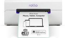 Rollo Wireless 4x6 Shipping Label Printer AirPrint Wi-Fi Thermal picture