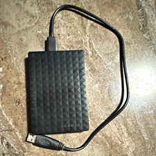 Seagate Expansion Portable Drive 2TB USB 3.0 USB-Powered External HDD Black Used picture