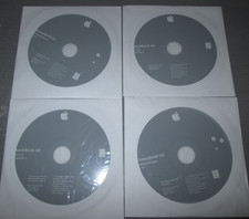 Apple Power Book GV Install Discs Software Restore 4 Discs Vintage picture