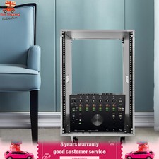 Audio Video, Telecom, Equipment Rack 16U Portable Rolling Network Rack w/ Caster picture