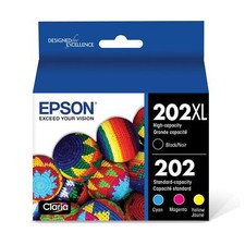 High Capacity Claria Ink Set for Inkjet Printers Black and Color Cartridges picture