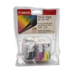 Canon Ink Cartridges Multi-Pack BJI-201 MP Cyan Magenta Yellow & Black Expired picture
