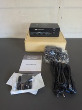 DEMAXBOOK 8K HDMI DP KVM Switch 2x2 Dual Monitor HDMI 2.1 DP 1.4 USB 3.0 Black picture