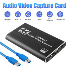 4K Audio Video Capture Card USB3.0 HDMI Game Capture Device Switch for Streaming picture