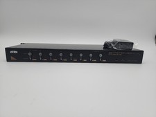 Aten CS9138 Master View Plus 8-Port PS/2 VGA KVM Switch Tested And Working picture