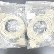 (Qty 2) 25ft Serial Extension Cable DB25 Male to DB25 Female RS-232 picture