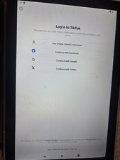 Android Tablet With TikTok Installed picture