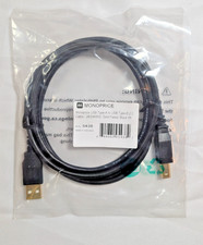 Monoprice 6ft USB 2.0 USB A to USB B Male Cable 5438 28/24AWG Gold Plated picture