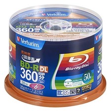 50 Verbatim Blank Blu-ray BD-R DL VBR260RP50SV1 50GB 1-6x Japan Official picture