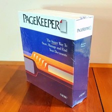 Caere PageKeeper Pro 1.0 Vintage Software Windows Rare Factory Sealed NEW 1992  picture