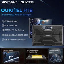 Oukitel RT8 4G Rugged Tablet Mobile Android WIFI Smartphone Waterproof 20000mAh picture