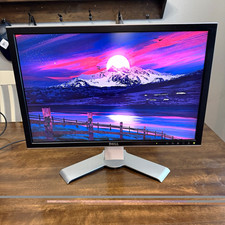 Dell UltraSharp 2407WFPb 24in LCD 1920x1200 DVI VGA USB Card Reader picture