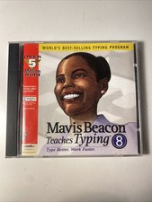 CD Mavis Beacon Teaches Typing 8 Windows Learn To Type Skill VTG CD-ROM (1997) picture