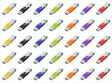 ( 100 PACK ) usb flash drive thumb data storage jump Disk Fold pen memory stick picture