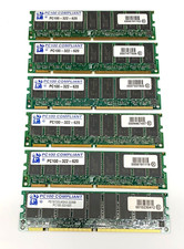 Lot of 6 Viking PC100 MEMORY SDRAM PC100-322-620 168 Pin picture