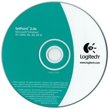 Logitech SetPoint 2.4a Mouse/Keyboard Configuration Software CD Windows (2006) picture