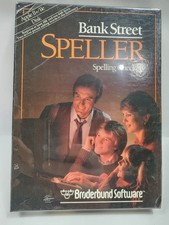 Bank Street Speller by Broderbund for Apple II+ IIe 1984 Spelling Checker Disk picture