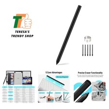 Magnetic Stylus with 4096 Pressure Sensitivity for Note-Taking & Drawing picture