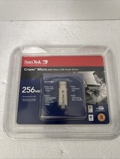 SanDisk 512MB Cruzer Micro With Skins USB Flash Drive NOS Sealed SDCZ4-256-A19 picture