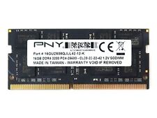 PNY XLR8 16GB DDR4 SODIMM PC4-25600 3200MHZ 260-PIN MEMORY 16GU2X08QJLL42-12-K picture