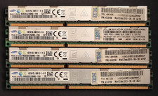 64GB (4 x 16GB) Samsung DDR3-1333 RDIMM PC3L-10600R ECC M392B2G70BM0-YH9 picture
