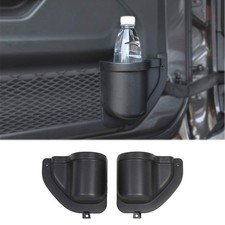 Door Pocket Front Door Storage Door Cup Holder Interior with Jeep Wrangler 20... picture