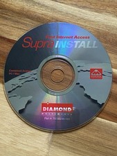 Supra Install By Diamond Multimedia PC/Mac Software CD-Rom Disc Fast Internet picture