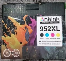 ankink 902XL Ink Cartridge Compatible for HP 902 XL Ink Cartridges KCMY 5 Comb picture