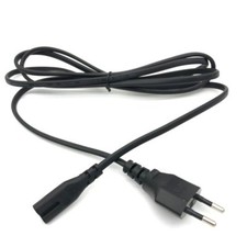 EU 6 FT AC Power Cord 2 Prong Figure 8 For Sony Samsung TV Printer Laptop HDTV picture
