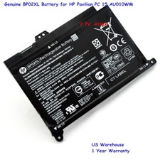 NEW Genuine Battery BP02XL For HP Pavilion 15-AU 849909-855 HSTNN-UB7B TPN-Q172 picture
