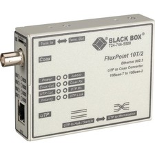 Black Box FlexPoint 10BASE-T to BNC Media Converter picture