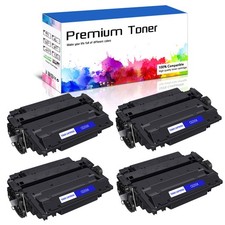 4PK CE255X 55X Toner for HP LaserJet Enterprise P3010 P3015 P3015d / MFP M525dn picture