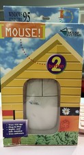 Mouse Systems 2B Computer Mouse Windows 95 New in Box White Vintage 90s picture